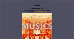 Desktop Screenshot of musicsgeneva.com